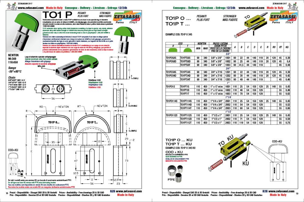 LINEAR CHAIN TENSIONER